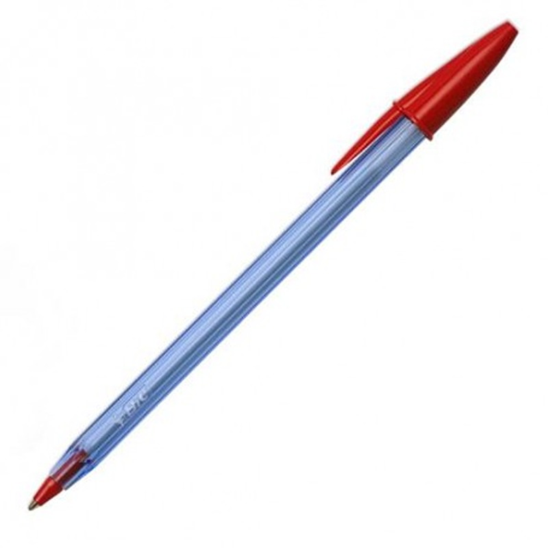 Penna Bic Cristal Soft Rossa