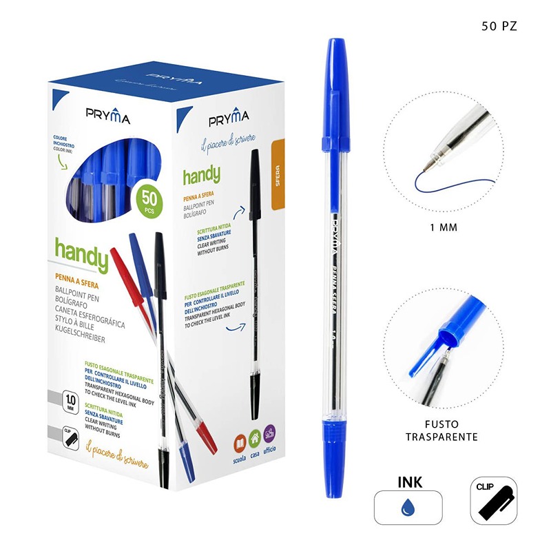 Penna A Sfera Handy Blu 1PZ