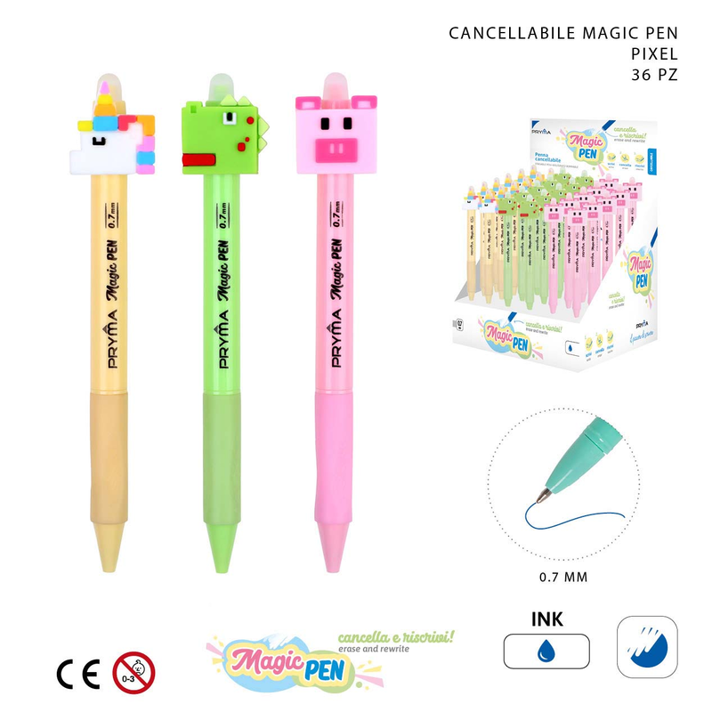 Penna Blu A Sfera Cancellabile Magic Pen 0.7MM 1PZ